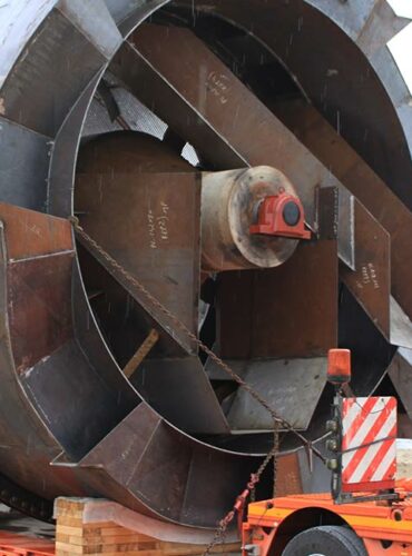 Épierreur industriel Maguin utilisé pour l’extraction des pierres et corps étrangers dans les flux de production