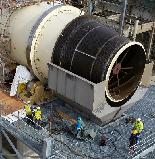 Livraison d’un équipement industriel conçu et fabriqué par Maguin, expert en solutions sur mesure pour les procédés industriels