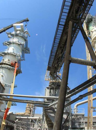 Four à chaux industriel Maguin, conçu pour une calcination optimale et durable dans les procédés chimiques