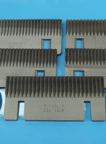 Maguin knives and cutters for industrial cutting equipment, combining durability and precision