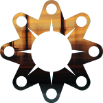 Maguin component produced by precision machining, tailored to the requirements of the agri-food industry